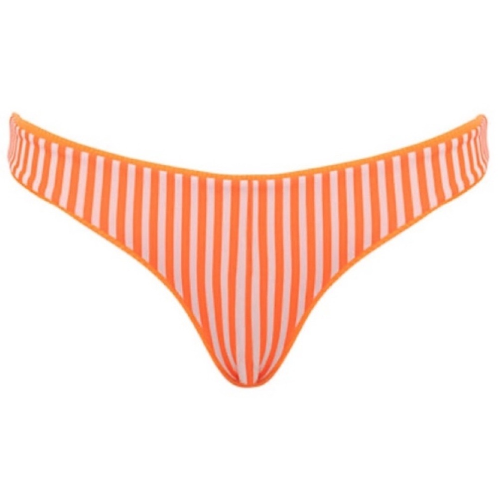 NWT Maaji Neon Orange Flirt Low
Rise Thin Side Bikini